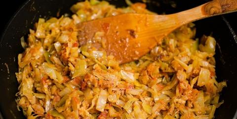 Бигус – жареная капуста с мясом