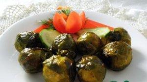 Запеченная брюссельская капуста
