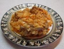 Капуста с мясом - Бигос