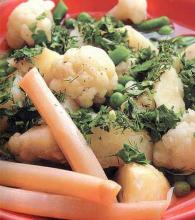 Цветная капуста с мясом