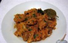 Тушеная капуста с мясом